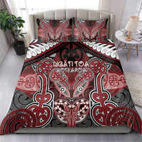 Aotearoa Iwi Ngati Toa Bedding Set Maori Kowhaiwhai Pattern LT19 - Polynesian Pride