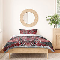 Aotearoa Iwi Ngati Toa Bedding Set Maori Kowhaiwhai Pattern LT19 - Polynesian Pride
