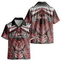 Aotearoa Iwi Ngati Toa Personalised Kid Hawaiian Shirt Maori Kowhaiwhai Pattern