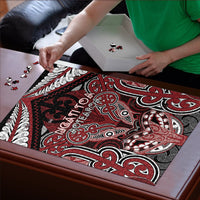 Aotearoa Iwi Ngati Toa Puzzle Maori Kowhaiwhai Pattern LT19 - Polynesian Pride