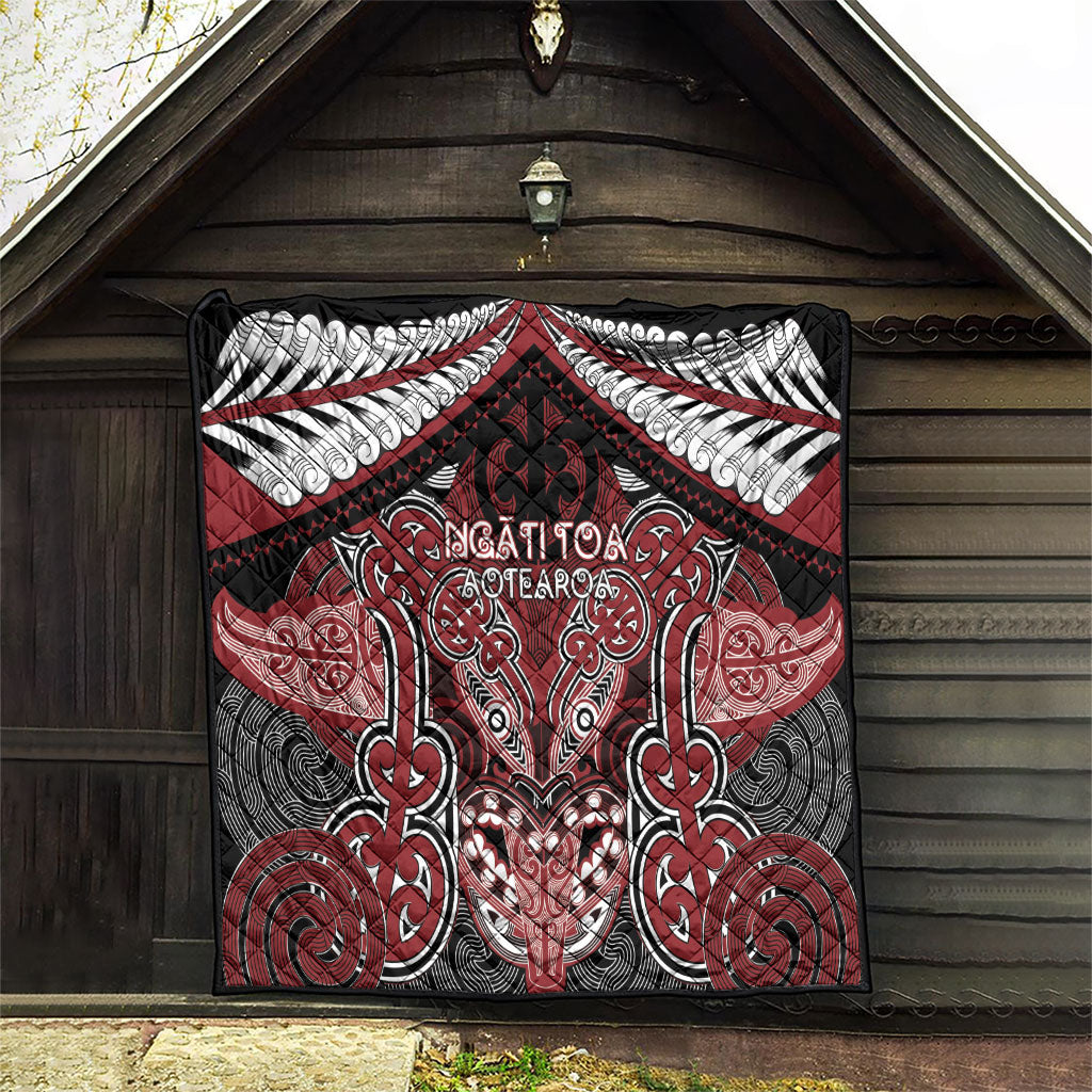 Aotearoa Iwi Ngati Toa Quilt Maori Kowhaiwhai Pattern