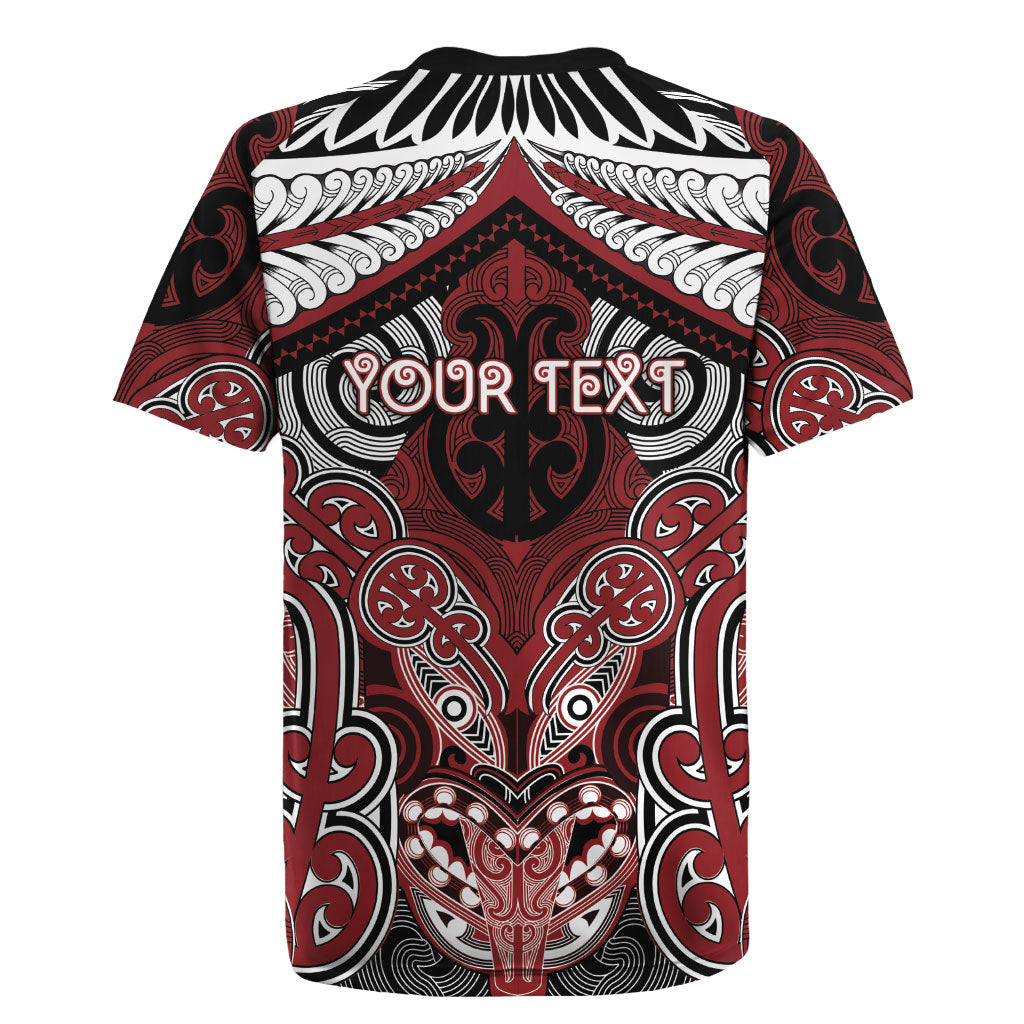 Aotearoa Iwi Ngati Toa Personalised Rugby Jersey Maori Kowhaiwhai Pattern