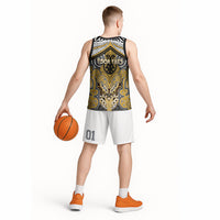 Aotearoa Iwi Ngati Tama Personalised Basketball Jersey Maori Kowhaiwhai Pattern