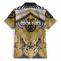 Aotearoa Iwi Ngati Tama Personalised Hawaiian Shirt Maori Kowhaiwhai Pattern