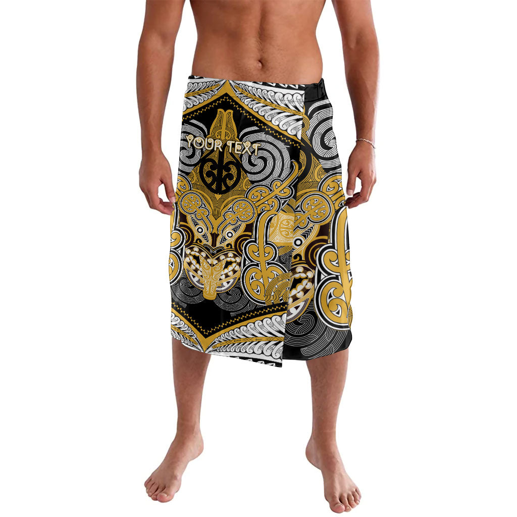 Aotearoa Iwi Ngati Tama Personalised Lavalava Maori Kowhaiwhai Pattern