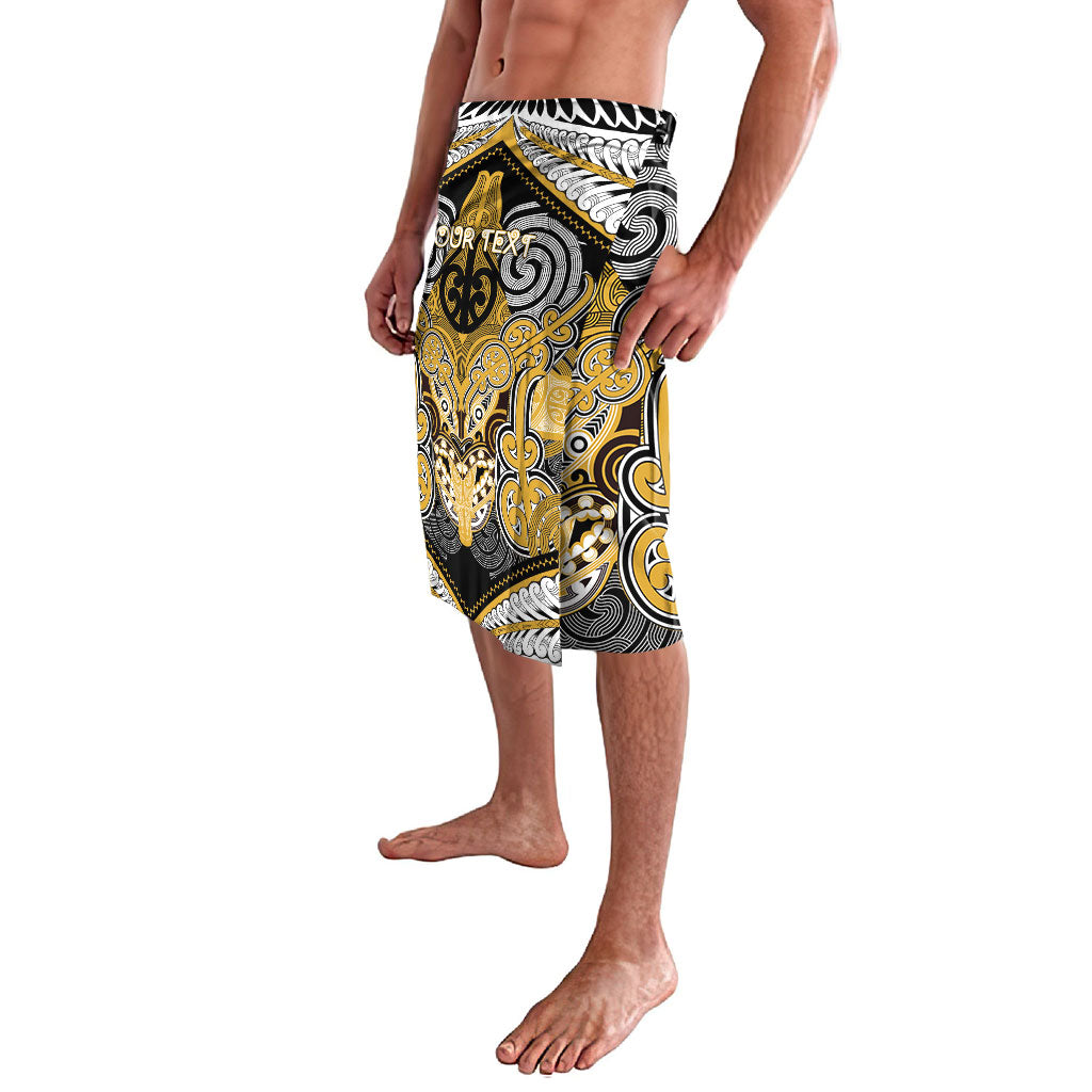 Aotearoa Iwi Ngati Tama Personalised Lavalava Maori Kowhaiwhai Pattern