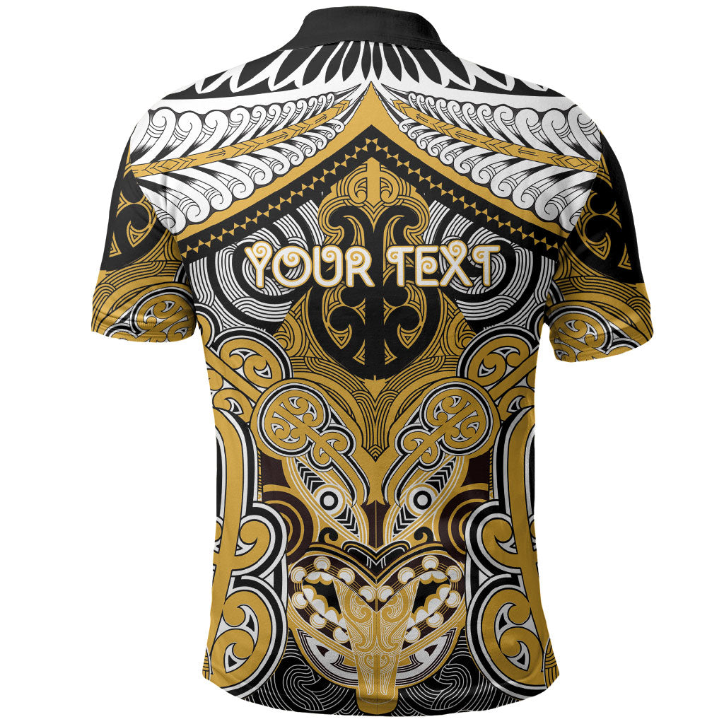 Aotearoa Iwi Ngati Tama Personalised Polo Shirt Maori Kowhaiwhai Pattern