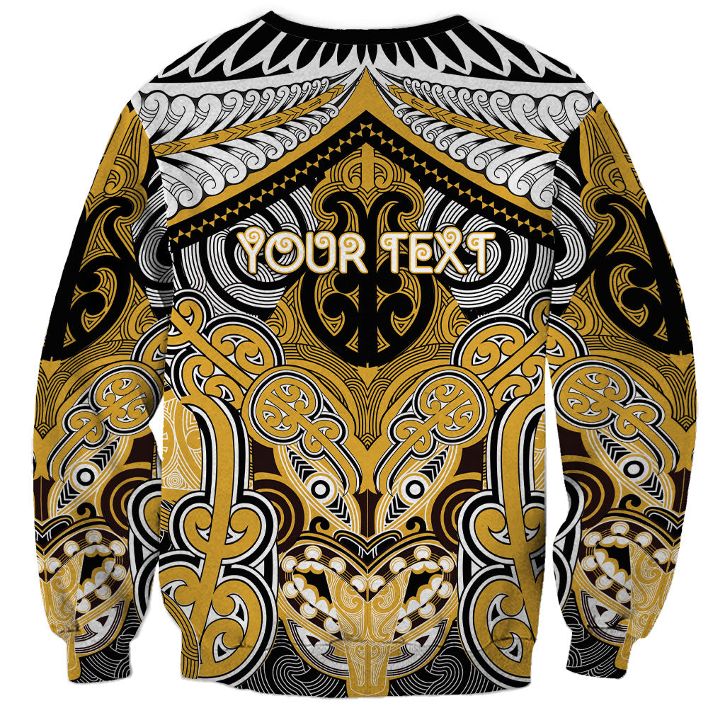 Aotearoa Iwi Ngati Tama Personalised Sweatshirt Maori Kowhaiwhai Pattern