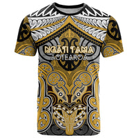 Aotearoa Iwi Ngati Tama Personalised T Shirt Maori Kowhaiwhai Pattern