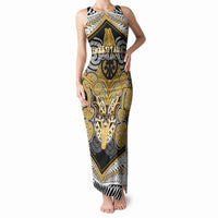 Aotearoa Iwi Ngati Tama Personalised Tank Maxi Dress Maori Kowhaiwhai Pattern