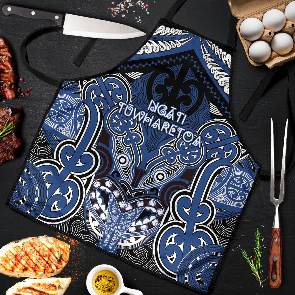 Aotearoa Iwi Ngati Tuwharetoa Apron Maori Kowhaiwhai Pattern