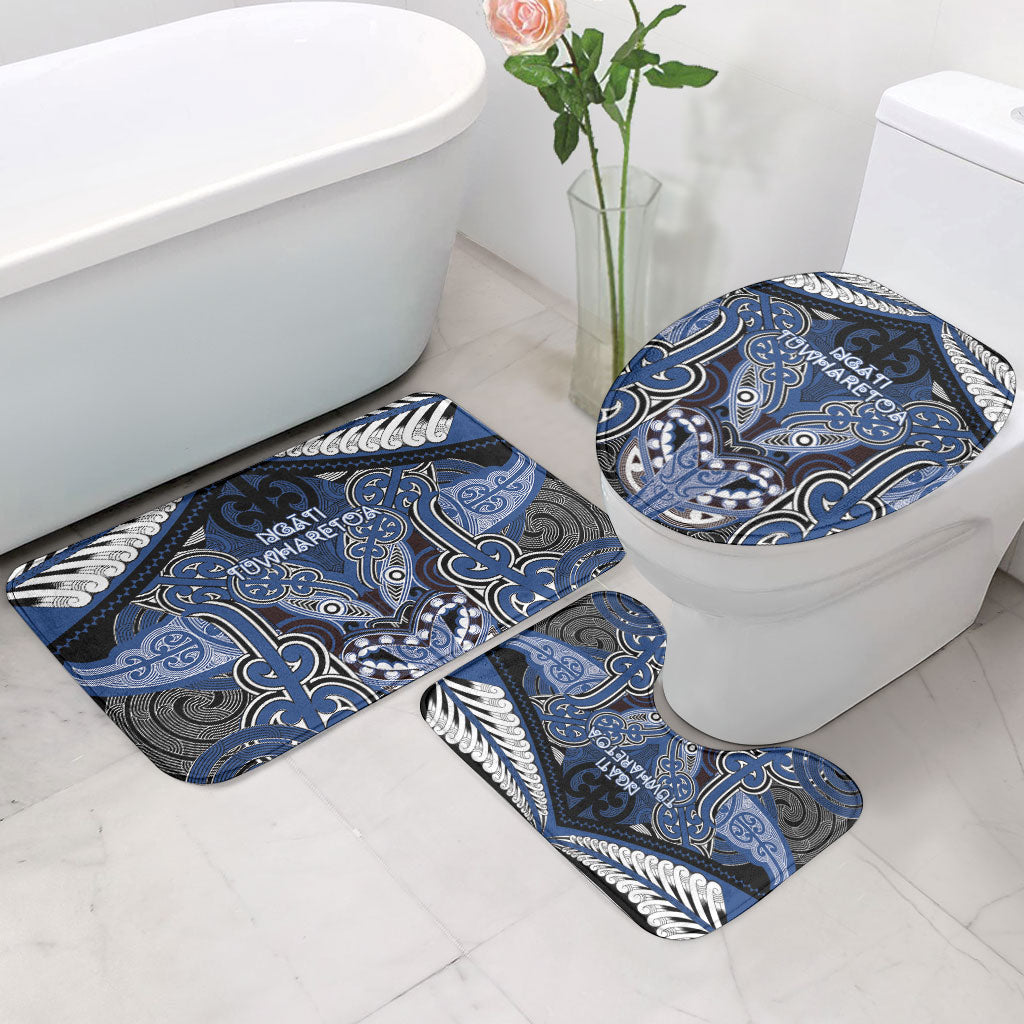 Aotearoa Iwi Ngati Tuwharetoa Bathroom Set Maori Kowhaiwhai Pattern