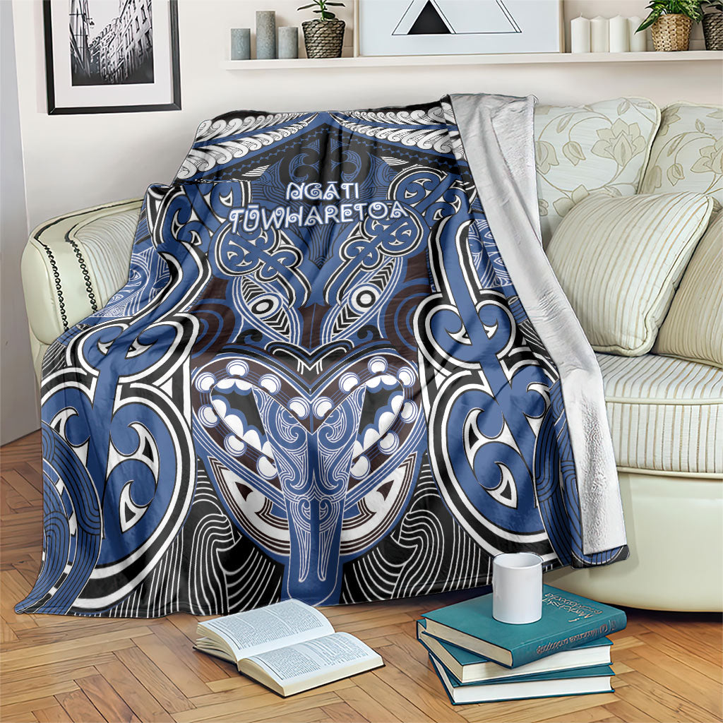 Aotearoa Iwi Ngati Tuwharetoa Blanket Maori Kowhaiwhai Pattern