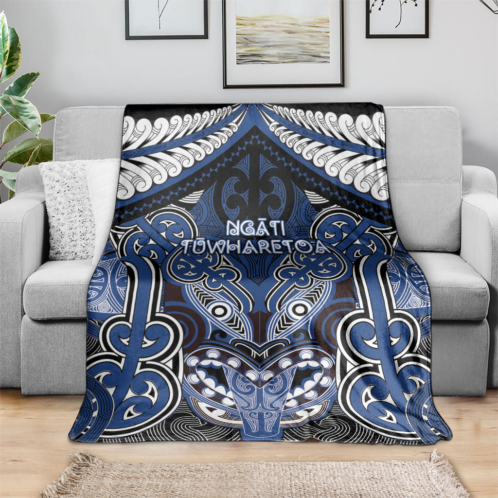 Aotearoa Iwi Ngati Tuwharetoa Blanket Maori Kowhaiwhai Pattern