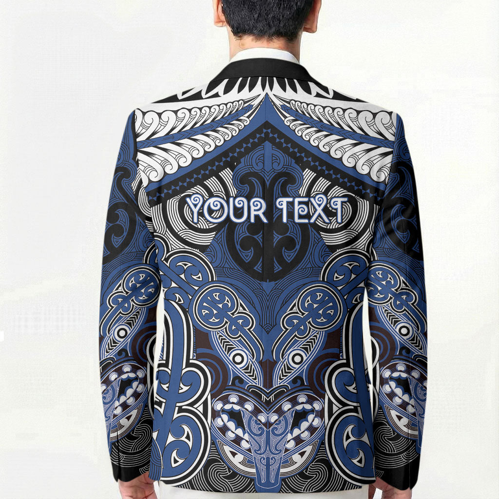 Aotearoa Iwi Ngati Tuwharetoa Personalised Blazer Maori Kowhaiwhai Pattern