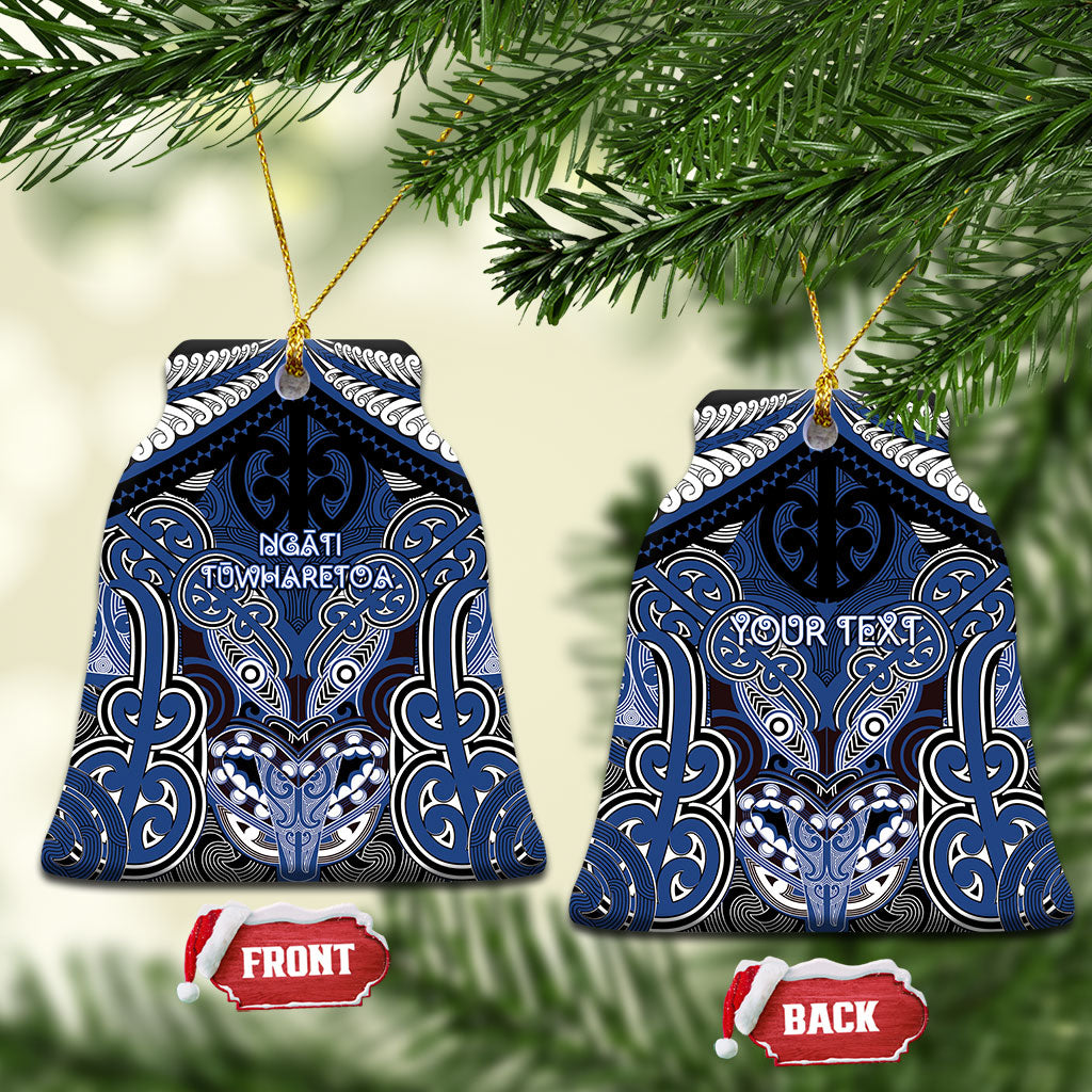 Aotearoa Iwi Ngati Tuwharetoa Personalised Ceramic Ornament Maori Kowhaiwhai Pattern