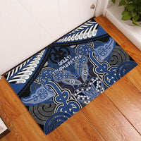 Aotearoa Iwi Ngati Tuwharetoa Rubber Doormat Maori Kowhaiwhai Pattern