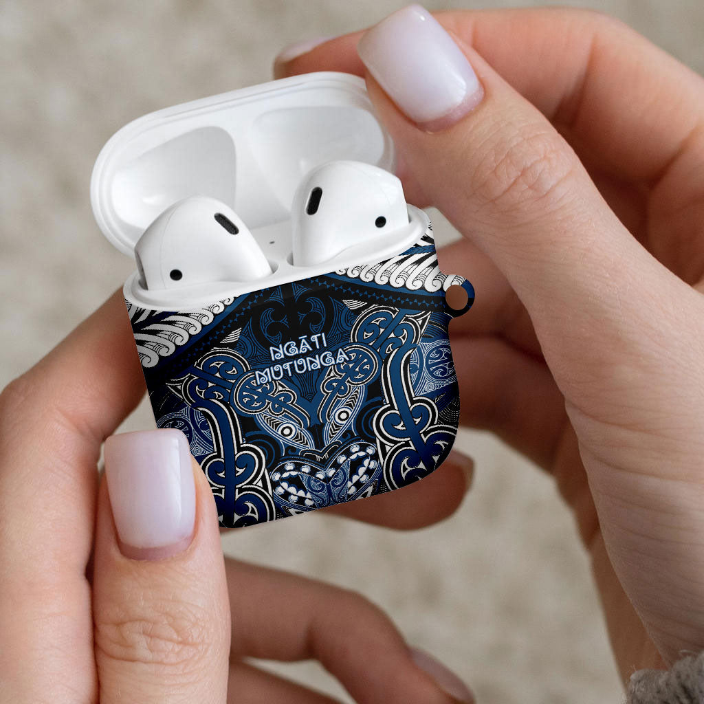 Aotearoa Iwi Ngati Mutunga AirPods Case Maori Kowhaiwhai Pattern