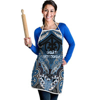 Aotearoa Iwi Ngati Mutunga Apron Maori Kowhaiwhai Pattern