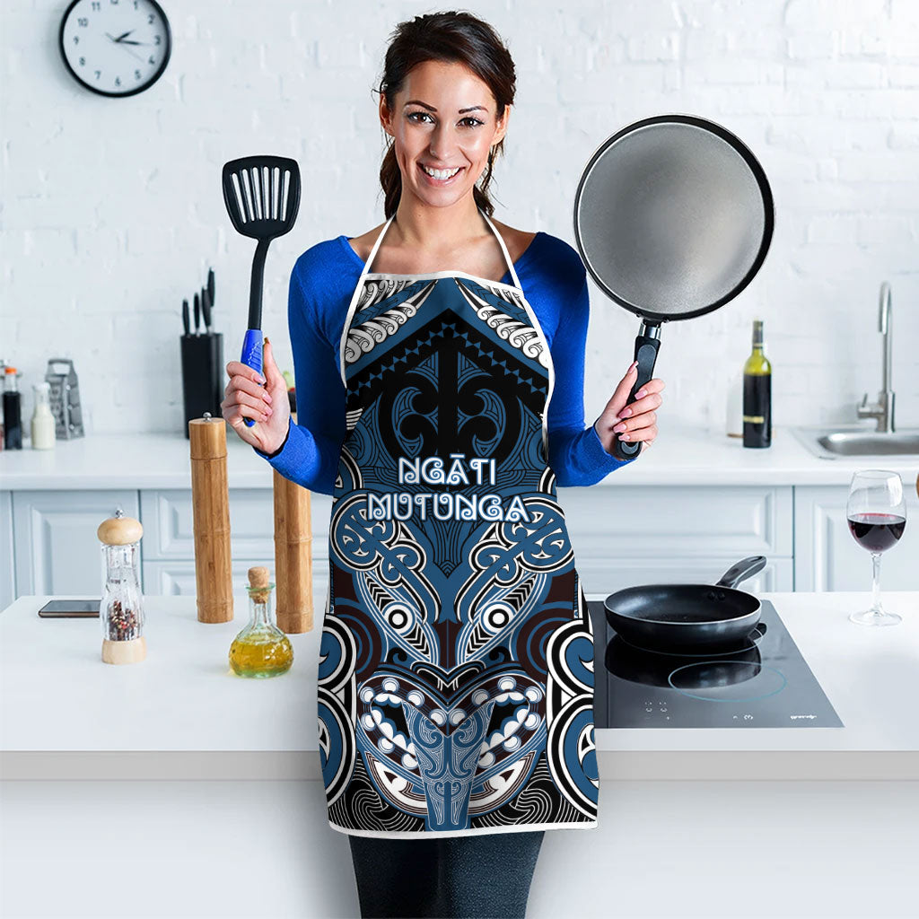 Aotearoa Iwi Ngati Mutunga Apron Maori Kowhaiwhai Pattern