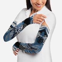Aotearoa Iwi Ngati Mutunga Personalised Arm Sleeves Maori Kowhaiwhai Pattern