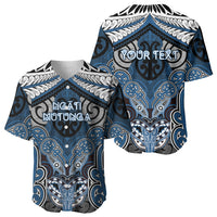 Aotearoa Iwi Ngati Mutunga Personalised Baseball Jersey Maori Kowhaiwhai Pattern