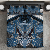 Aotearoa Iwi Ngati Mutunga Bedding Set Maori Kowhaiwhai Pattern