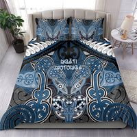 Aotearoa Iwi Ngati Mutunga Bedding Set Maori Kowhaiwhai Pattern