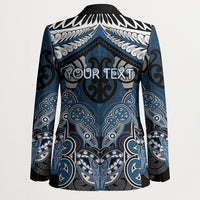 Aotearoa Iwi Ngati Mutunga Personalised Blazer Maori Kowhaiwhai Pattern
