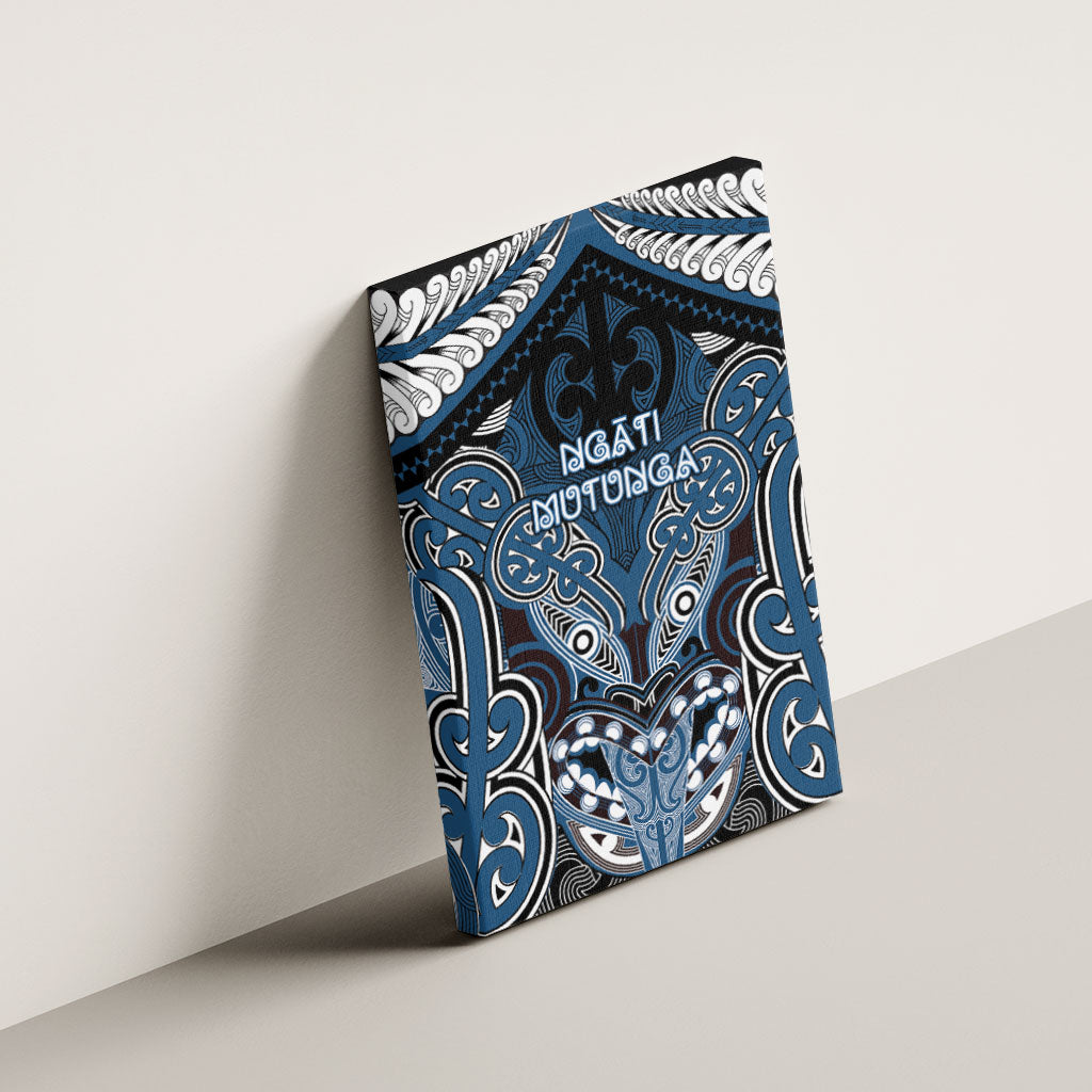 Aotearoa Iwi Ngati Mutunga Canvas Wall Art Maori Kowhaiwhai Pattern