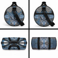 Aotearoa Iwi Ngati Mutunga Duffle Bag Maori Kowhaiwhai Pattern