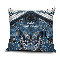 Aotearoa Iwi Ngati Mutunga Pillow Cover Maori Kowhaiwhai Pattern