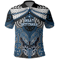 Aotearoa Iwi Ngati Mutunga Personalised Polo Shirt Maori Kowhaiwhai Pattern