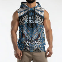 Aotearoa Iwi Ngati Mutunga Personalised Sleeveless Hoodie Maori Kowhaiwhai Pattern