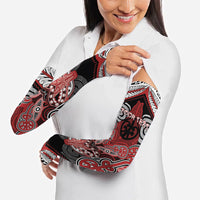 Aotearoa Iwi Te Ati Awa Personalised Arm Sleeves Maori Kowhaiwhai Pattern
