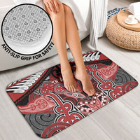 Aotearoa Iwi Te Ati Awa Bathroom Set Maori Kowhaiwhai Pattern