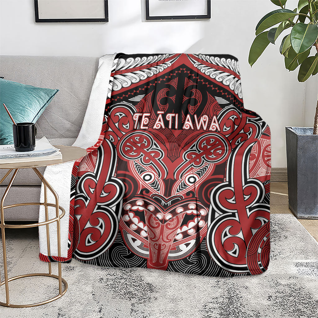 Aotearoa Iwi Te Ati Awa Blanket Maori Kowhaiwhai Pattern