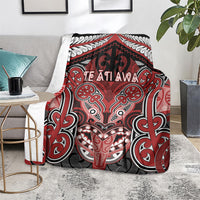 Aotearoa Iwi Te Ati Awa Blanket Maori Kowhaiwhai Pattern