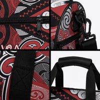 Aotearoa Iwi Te Ati Awa Duffle Bag Maori Kowhaiwhai Pattern
