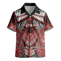 Aotearoa Iwi Te Ati Awa Personalised Kid Hawaiian Shirt Maori Kowhaiwhai Pattern