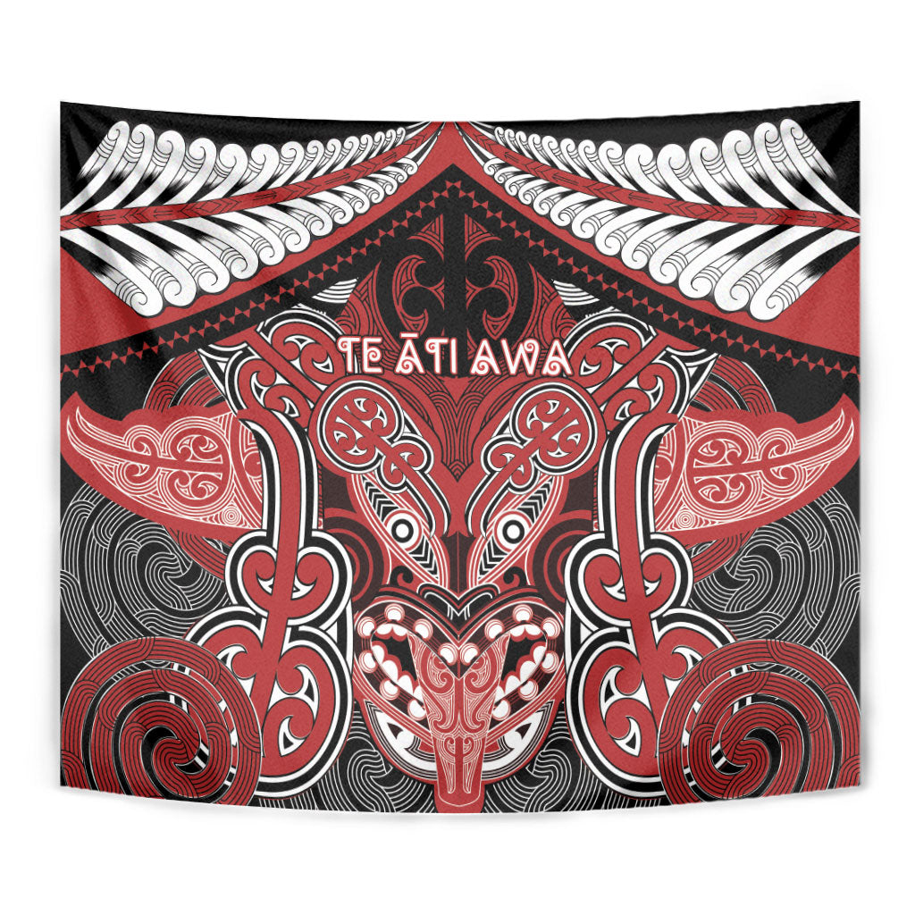 Aotearoa Iwi Te Ati Awa Tapestry Maori Kowhaiwhai Pattern