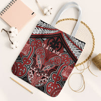 Aotearoa Iwi Te Ati Awa Tote Bag Maori Kowhaiwhai Pattern