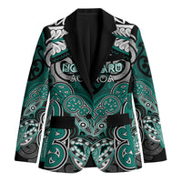 Aotearoa Iwi Ngati Maru Personalised Blazer Maori Kowhaiwhai Pattern