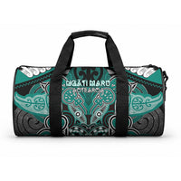Aotearoa Iwi Ngati Maru Duffle Bag Maori Kowhaiwhai Pattern