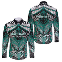 Aotearoa Iwi Ngati Maru Personalised Family Matching Puletasi and Hawaiian Shirt Maori Kowhaiwhai Pattern