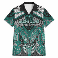 Aotearoa Iwi Ngati Maru Personalised Hawaiian Shirt Maori Kowhaiwhai Pattern