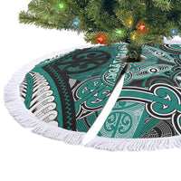 Aotearoa Iwi Ngati Maru Tree Skirt Maori Kowhaiwhai Pattern