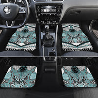 Aotearoa Iwi Ngati Paoa Personalised Car Mats Maori Kowhaiwhai Pattern