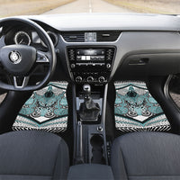 Aotearoa Iwi Ngati Paoa Personalised Car Mats Maori Kowhaiwhai Pattern