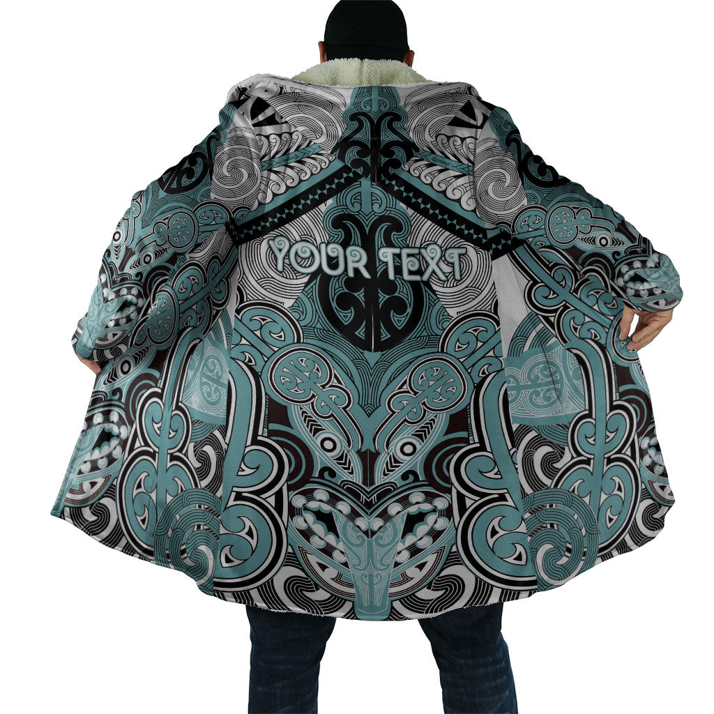 Aotearoa Iwi Ngati Paoa Personalised Cloak Maori Kowhaiwhai Pattern